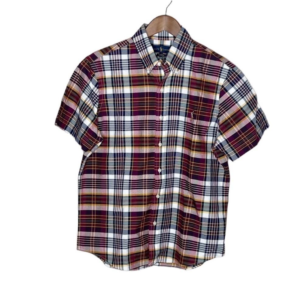 Ralf Lauren Men’s Plaid Short Sleeve